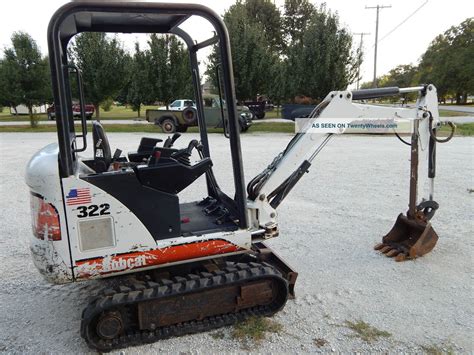 bobcat 322 mini excavator specs